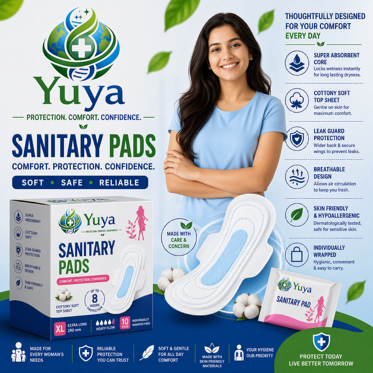 3 Ply Face Masks - Disposable Medical Masks